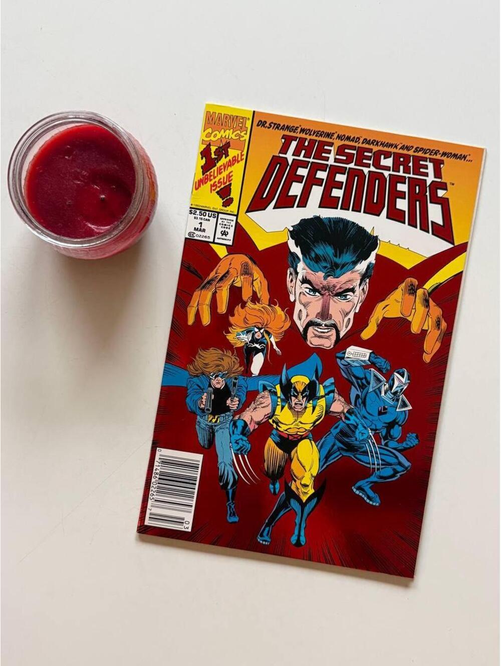 Secret Defenders #1 (1993)  Comic Book | Foil Cover | Doctor Strange, Wolverine